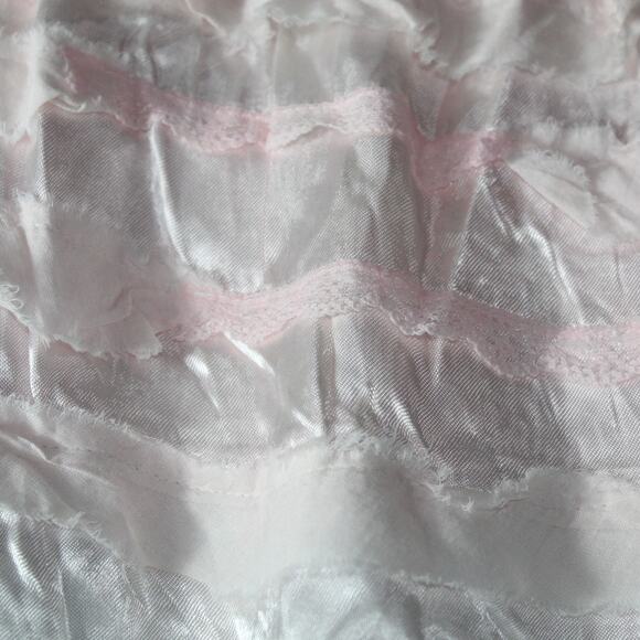 etc. Vintage 90's Deadstock Fairy Magical Asymmetrical Ombre Skirt Small - Picture 5 of 13